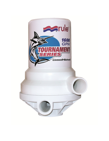 Pompa RULE Tournament DUAL PORT 1600GPH 12V