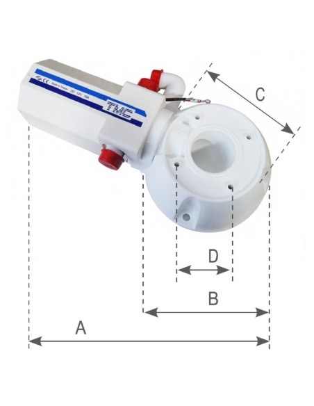 Kit trasformazione WC da manuale a elettrico 12V