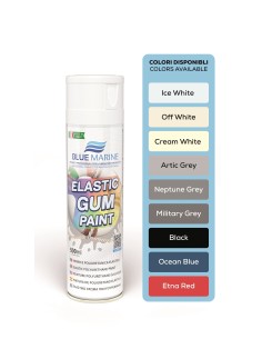 Blue Marine Elastic Gum Paint ORCA Vernice Spray Poliuretanica