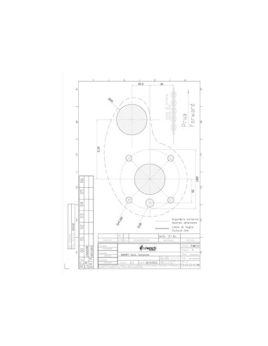 Salpa Ancora Italwinch Smart 500W 12V catena 6mm | Verricello verticale inox