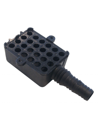 Succhiarola in plastica con portagomma Ø 18/20/24 mm