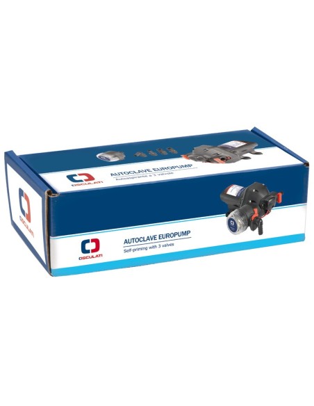 Pompa Autoclave Europump 11 lt/min 12V per Barca e Camper
