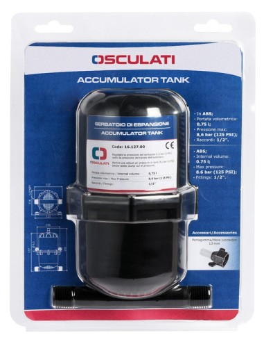 Serbatoio Vaso di espansione per pompa autoclave barca