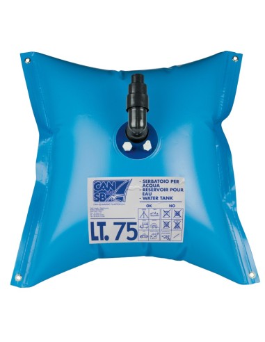 Serbatoio flessibile per Acqua con bocchettone imbarco