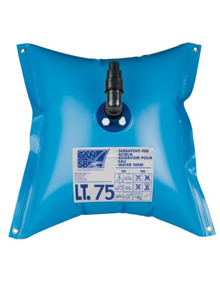 Serbatoio flessibile per Acqua con bocchettone imbarco