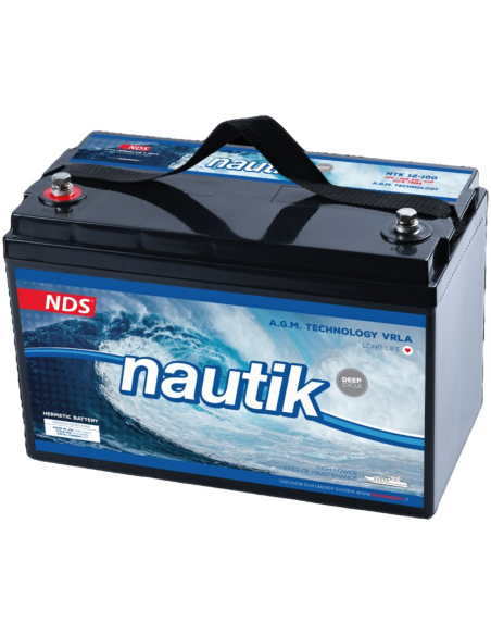 Batteria NDS Nautik AGM 12V 120ah