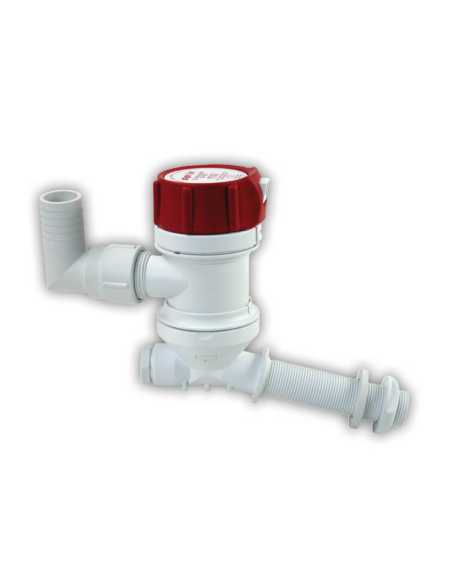 Pompa Aeratrice RULE 800 ingresso inclinato 12V