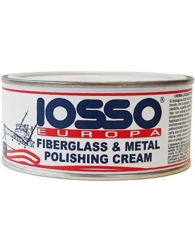 Iosso Fiberglass & Metal Polishing Cream 250 gr Crema lucidante
