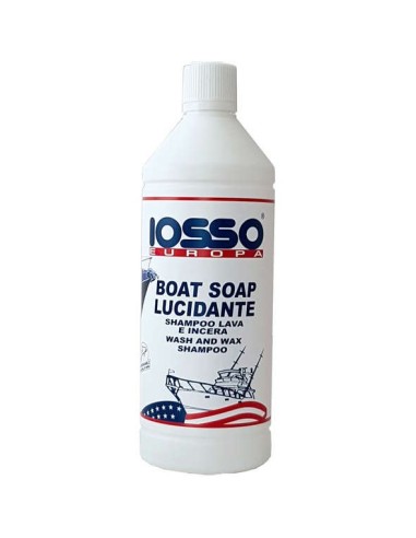 Iosso Boat Soap Shampoo lucidante per Vetroresina Lava e Incera