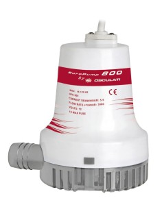 Osculati Pompa di sentina Europump II 800 12V 51 L/Min
