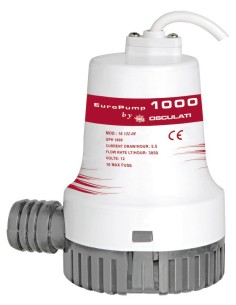 Osculati Pompa di sentina Europump II 1000 12V 64 L/Min