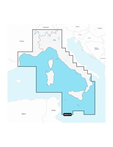 Garmin Navionics+ Cartografia Mar Mediterraneo Centrale e Occidentale