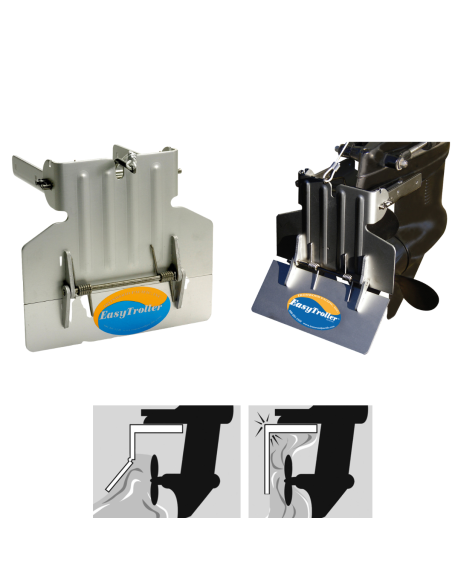 Easy Troller riduttore velocità pesca a traina fuoribordo 50/300hp