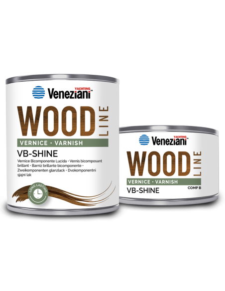 Veneziani VB-Shine Vernice per legno lucida bicomponente