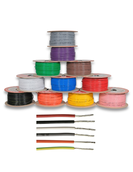 Cavo elettrico marino stagnato unipolare antifiamma