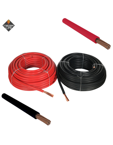 Cavo Elettrico Unipolare Antifiamma per Batterie