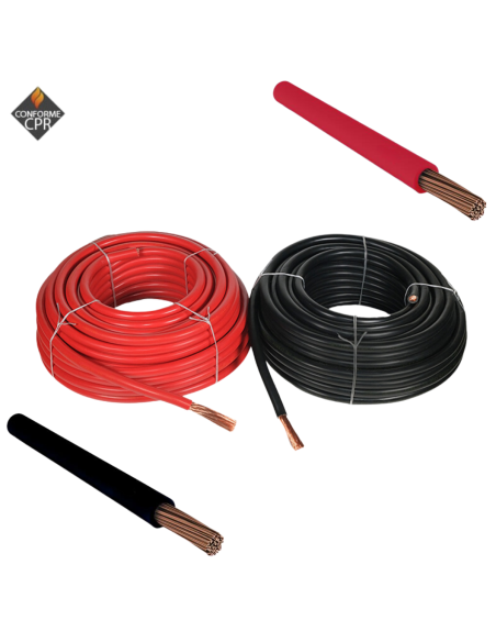 Cavo Elettrico Unipolare Antifiamma per Batterie