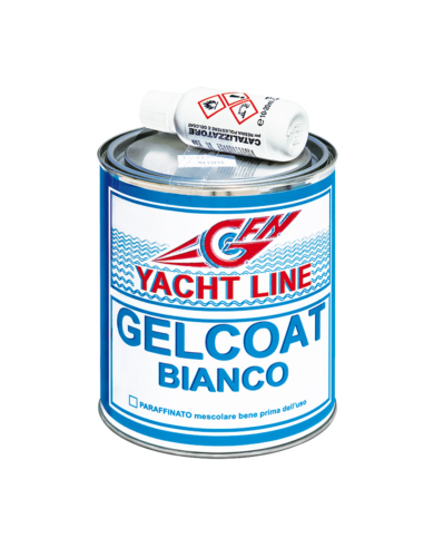 Gelcoat Bianco Paraffinato con Catalizzatore