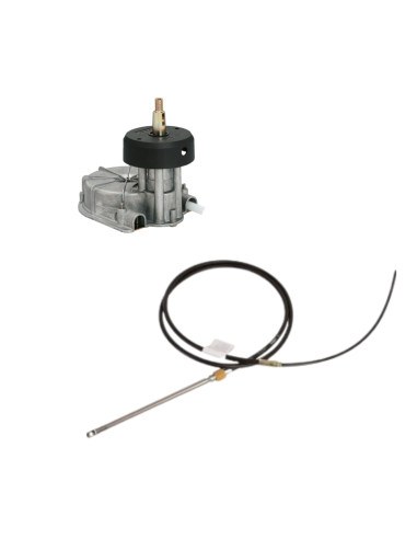 Kit Timoneria Ultraflex T85 con Monocavo M66 e coprimozzo
