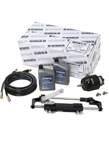 Kit Timoneria Idraulica Ultraflex NAUTECH per motori fuoribordo fino a 300 hp