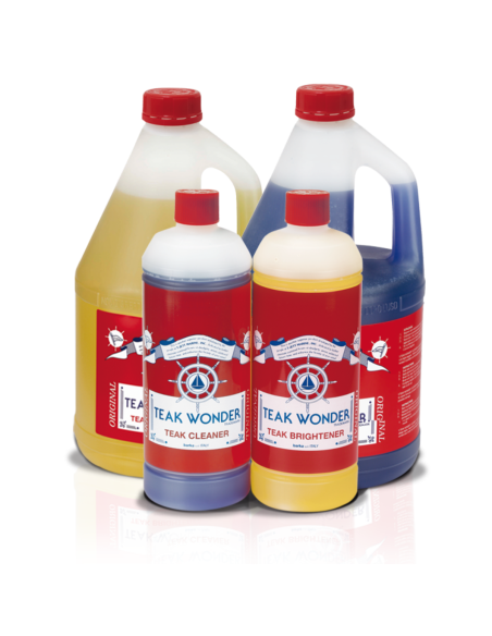Teak Wonder Combo Pack Sbiancante e Detergente Teak
